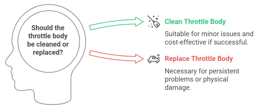 Should The Throttle Body Be Cleaned Or Replaced